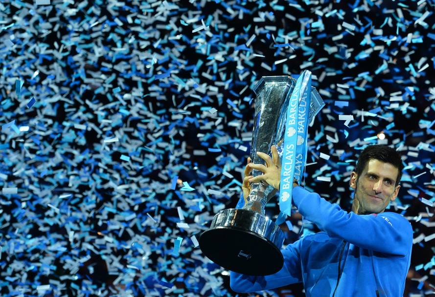 Le Finals? A Londra trionfa Djokovic, che ha battuto in finale l&#39;eterno Federer. Afp